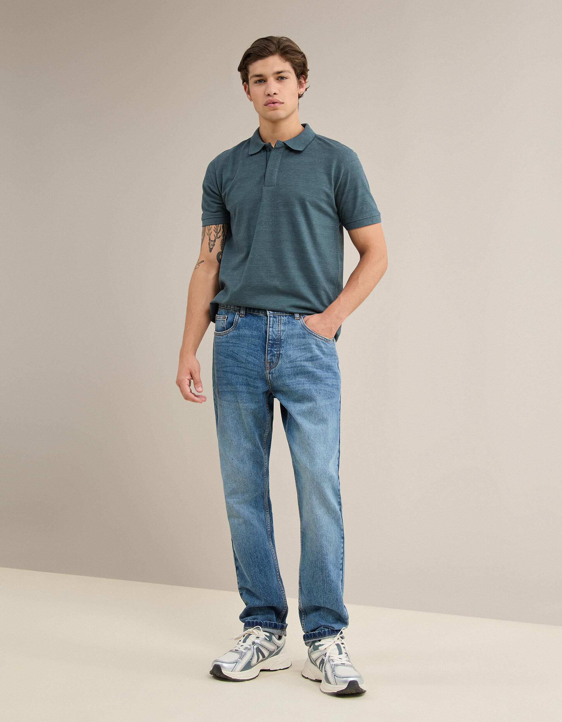 Comprar Online Cal&ccedil;as de Ganga 'Straight', Homem, Azul Escuro