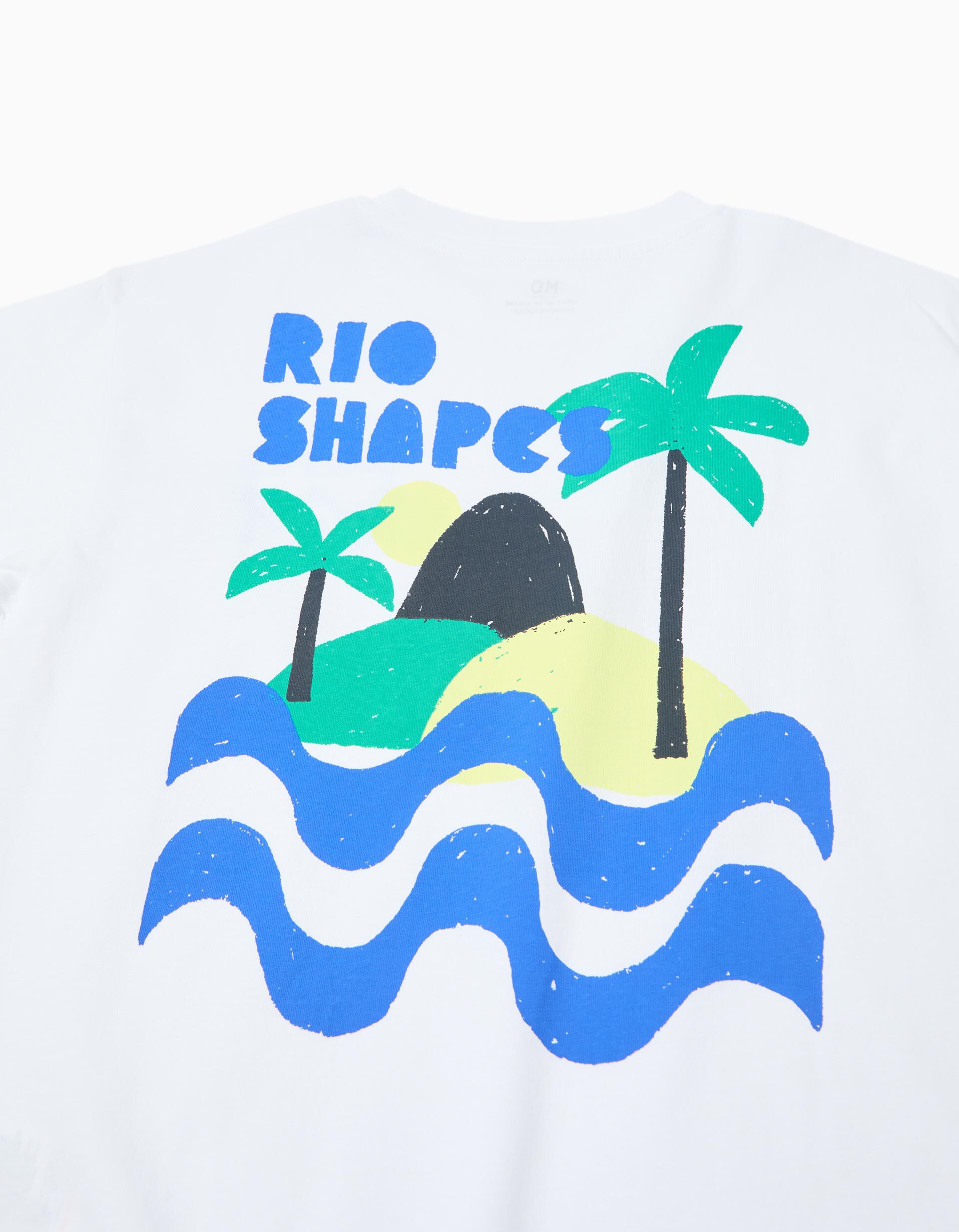 Comprar Online T-shirt Estampado, Menino, Branco