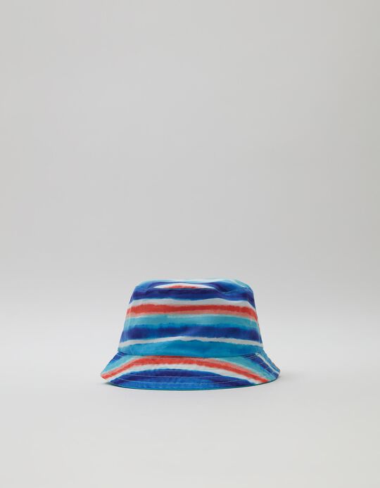 Reversible Hat, Children, Blue