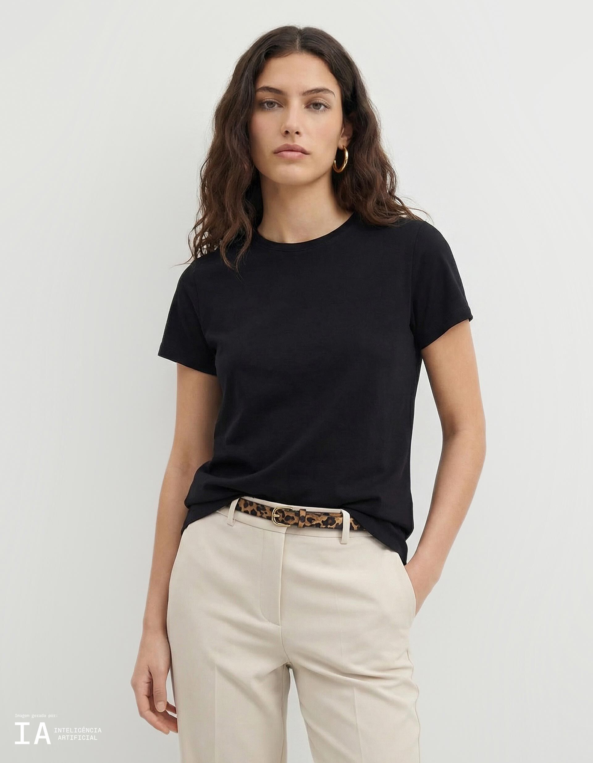 Comprar Online T-shirt, Mulher, Preto