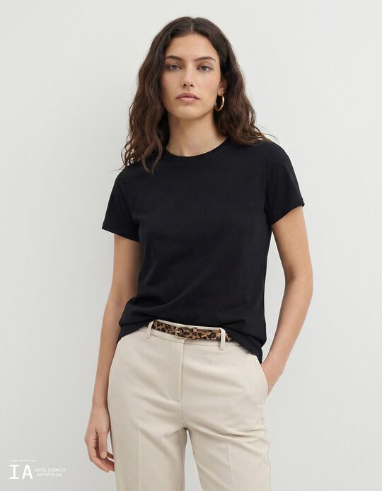 Comprar Online T-shirt, Mulher, Preto