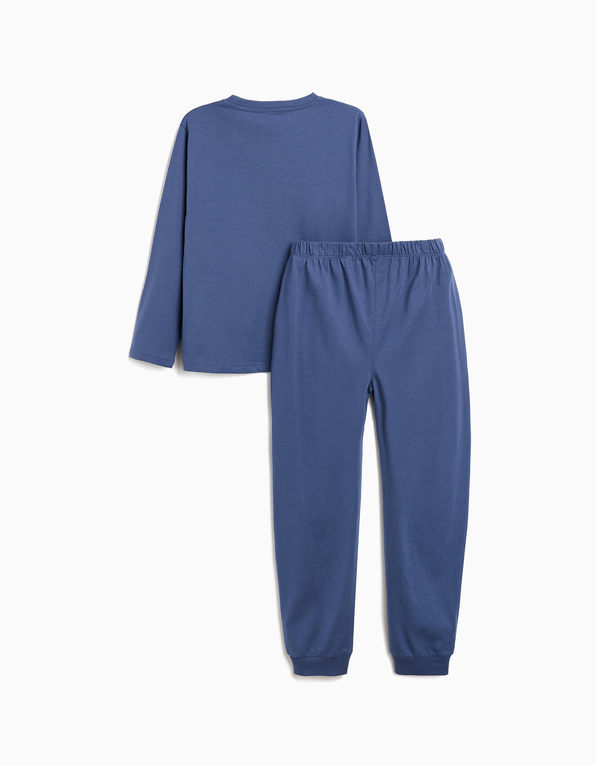 Comprar Online Pijama Jersey, Menino, Azul Escuro 