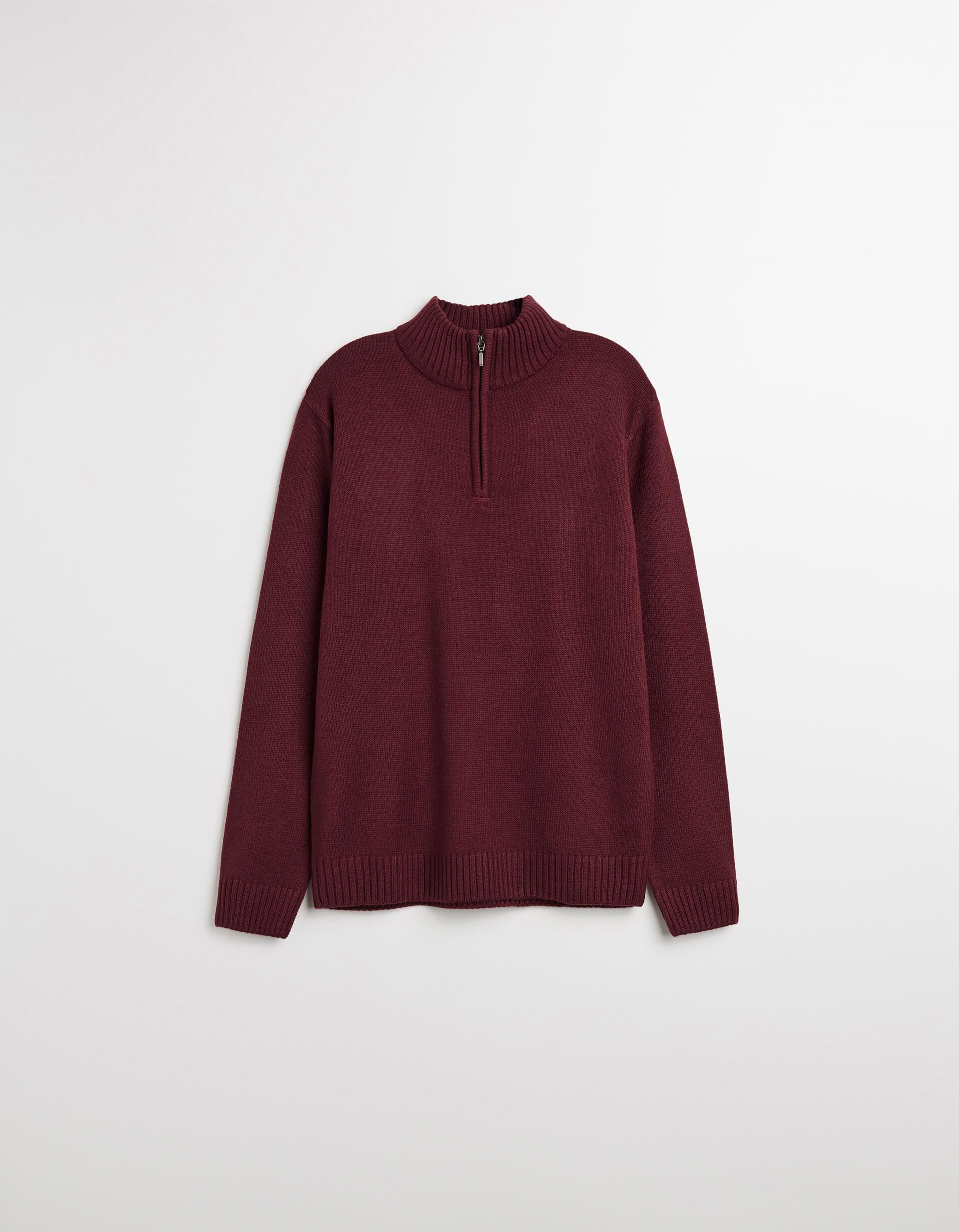 Comprar Online Camisola de Malha, Homem, Vermelho Escuro