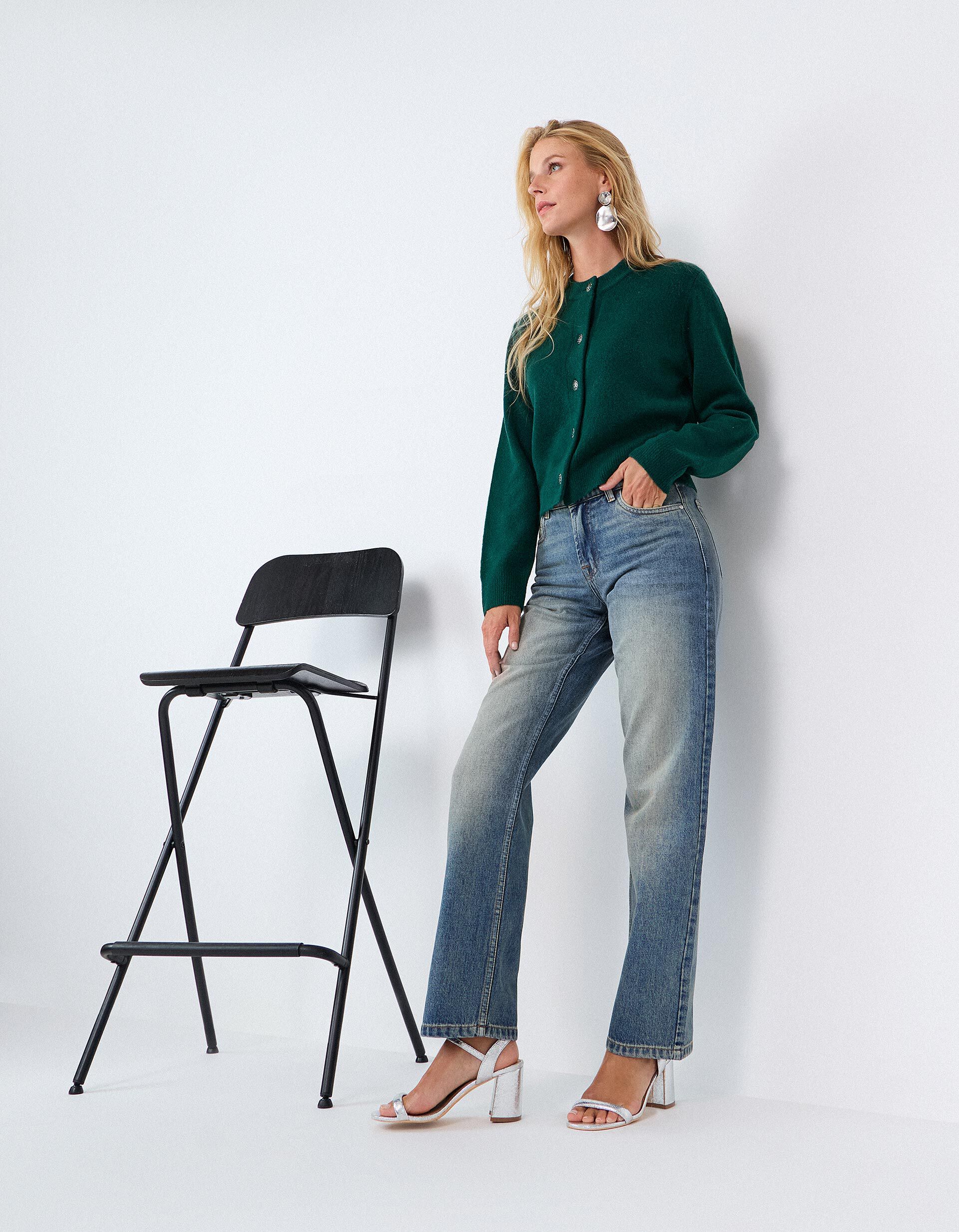 Comprar Online Cal&ccedil;as De Ganga Straight, Mulher, Azul