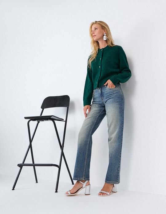 Comprar Online Cal&ccedil;as De Ganga Straight, Mulher, Azul