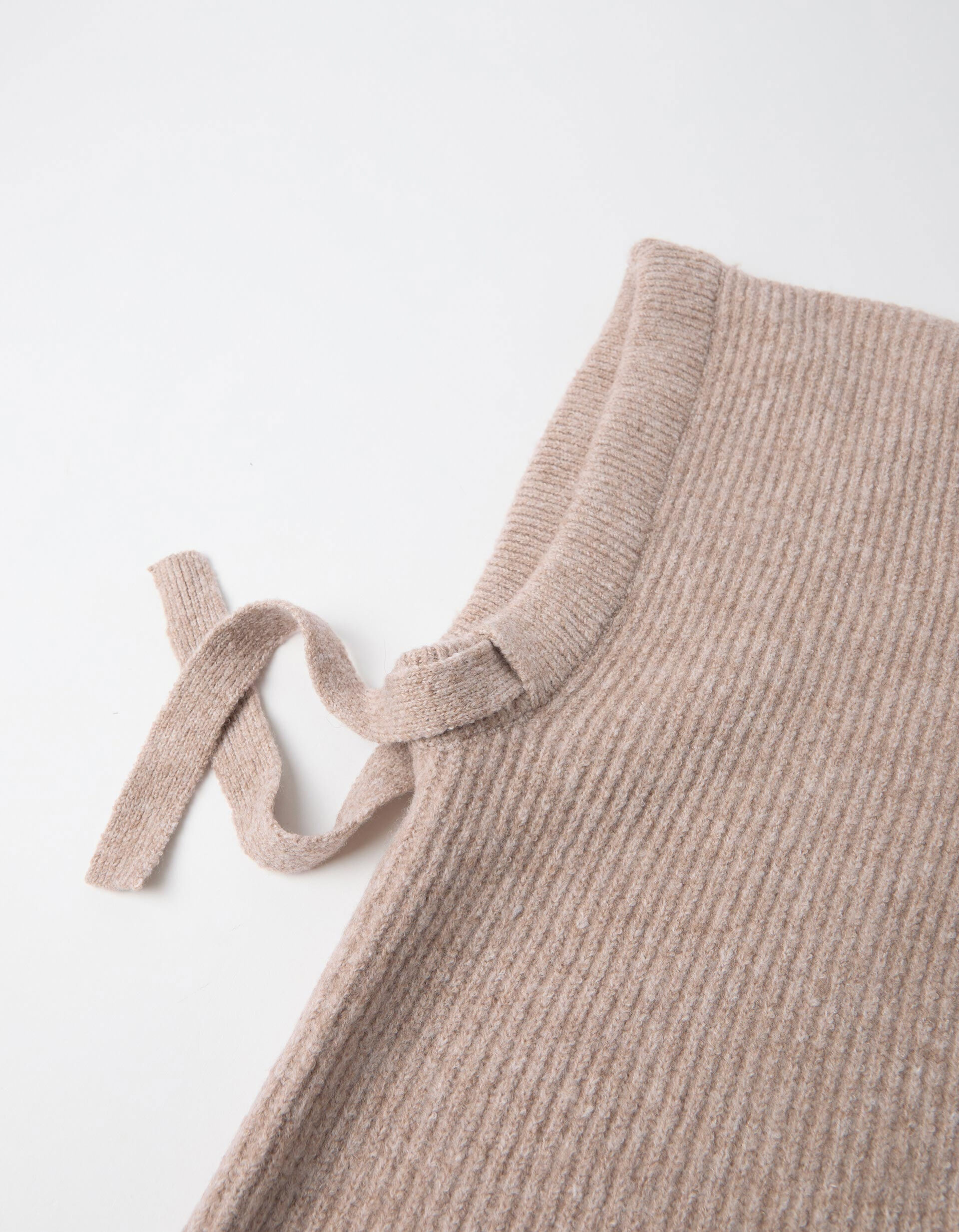 Comprar Online Gorro balaclava De Malha, Mulher, Bege
