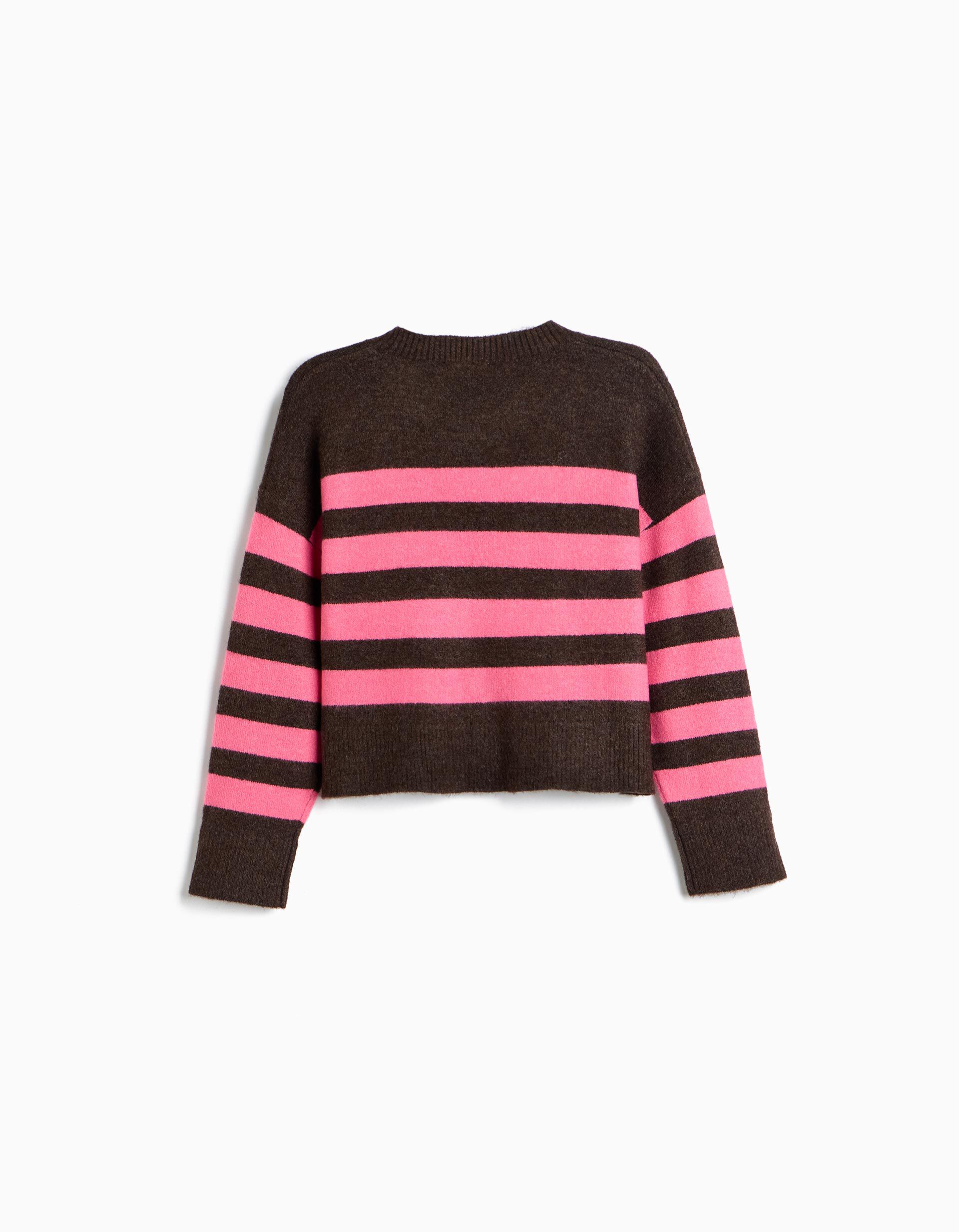 Comprar Online Camisola De Malha, Menina, Castanho Escuro