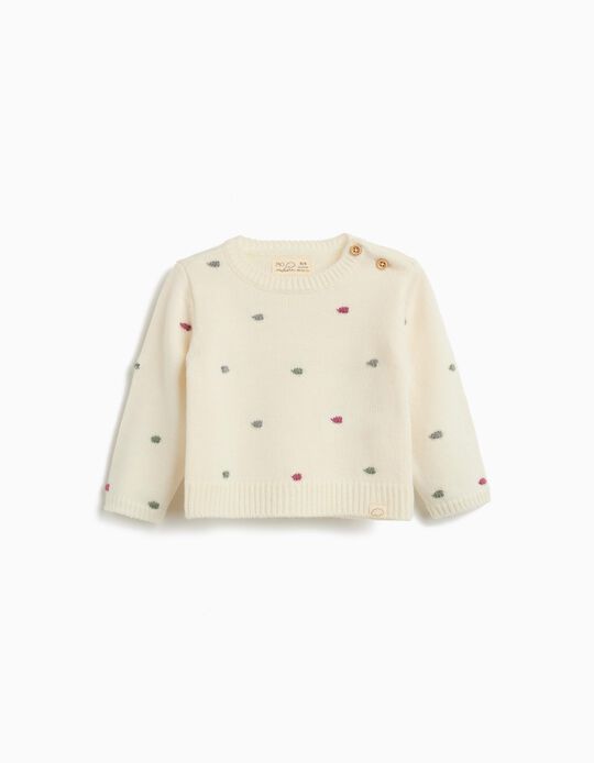 Comprar Online Camisola de Malha, Recém-Nascido, Branco