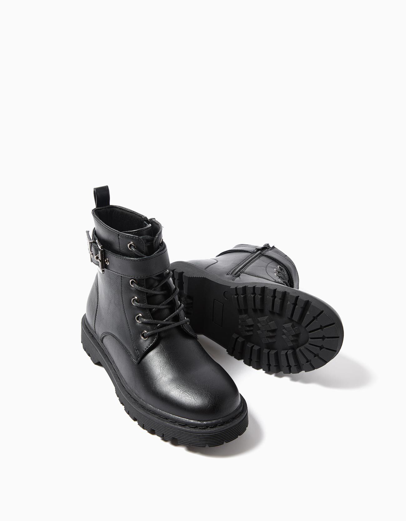 Comprar Online Botas Estilo Militar, Menina, Preto