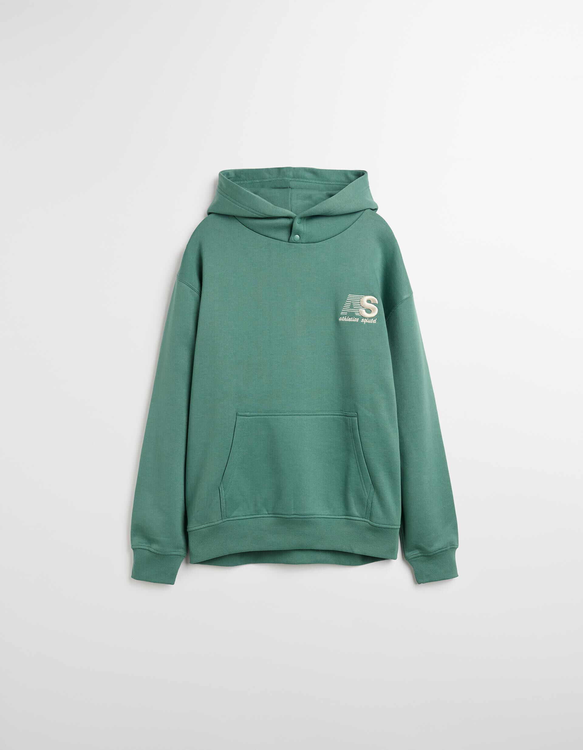 Comprar Online Sweatshirt com Capuz, Homem, Verde Escuro