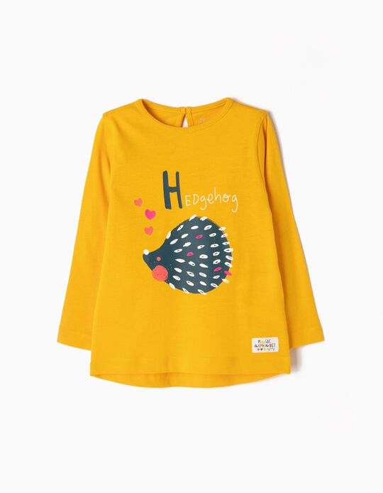 Long-Sleeved Top, Hedgehog