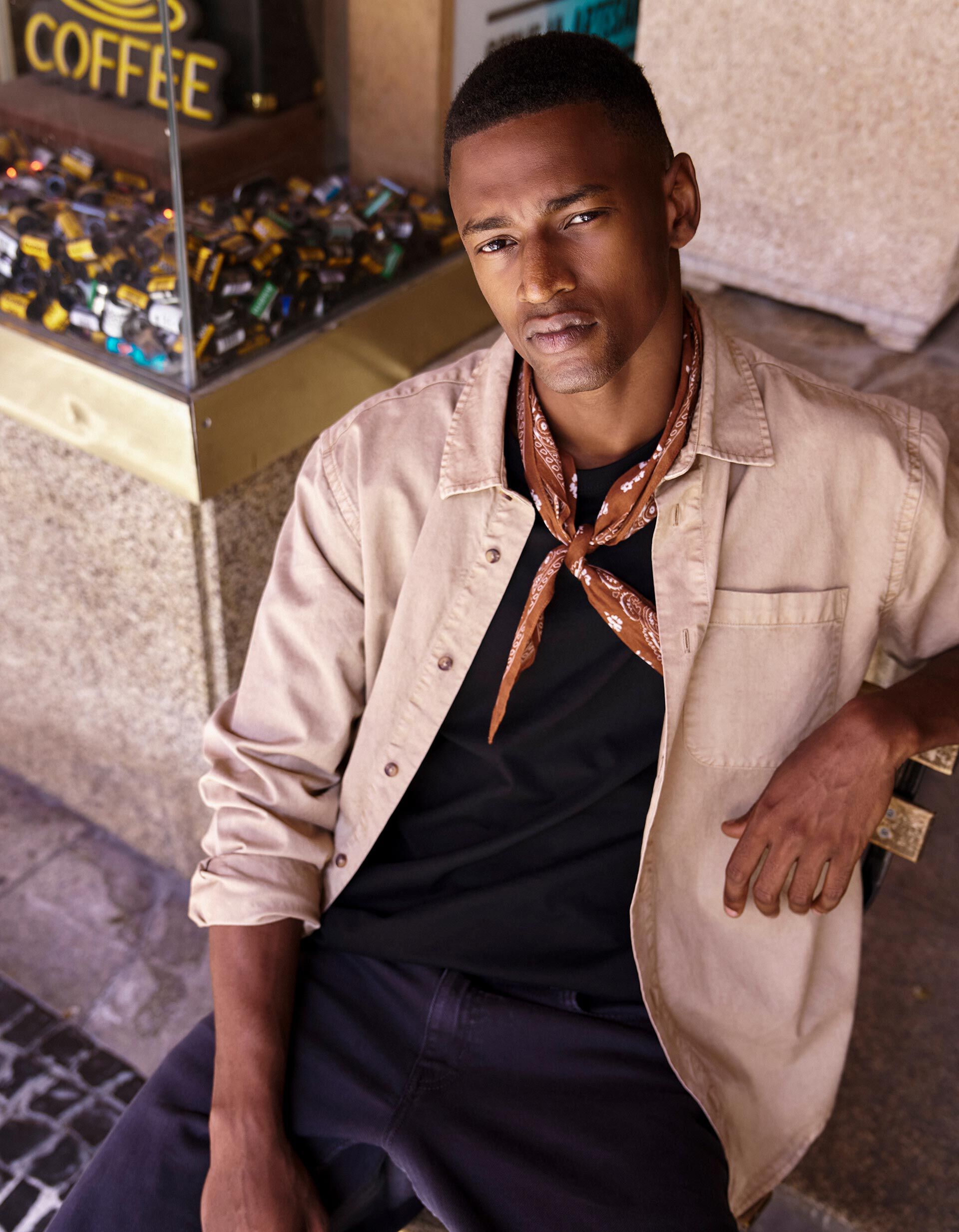 Comprar Online Camisa Liocel, Homem, Bege