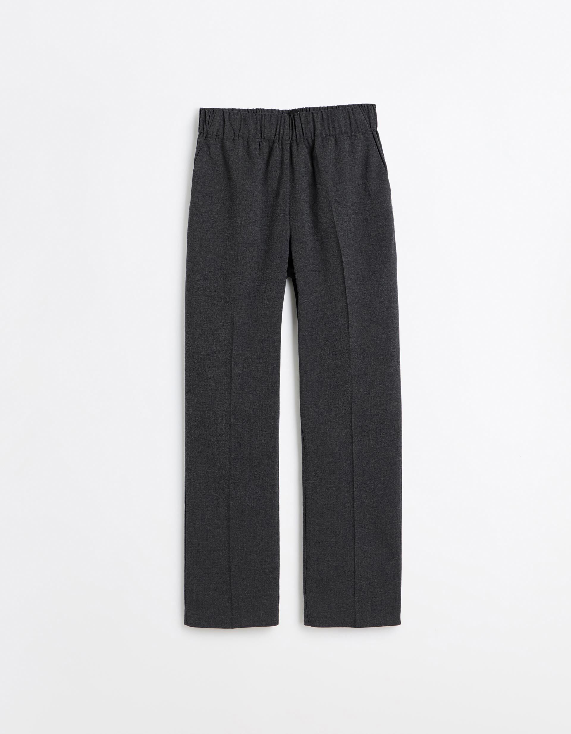 Comprar Online Cal&ccedil;as Com Cintura El&aacute;stica, Mulher, Cinzento Escuro
