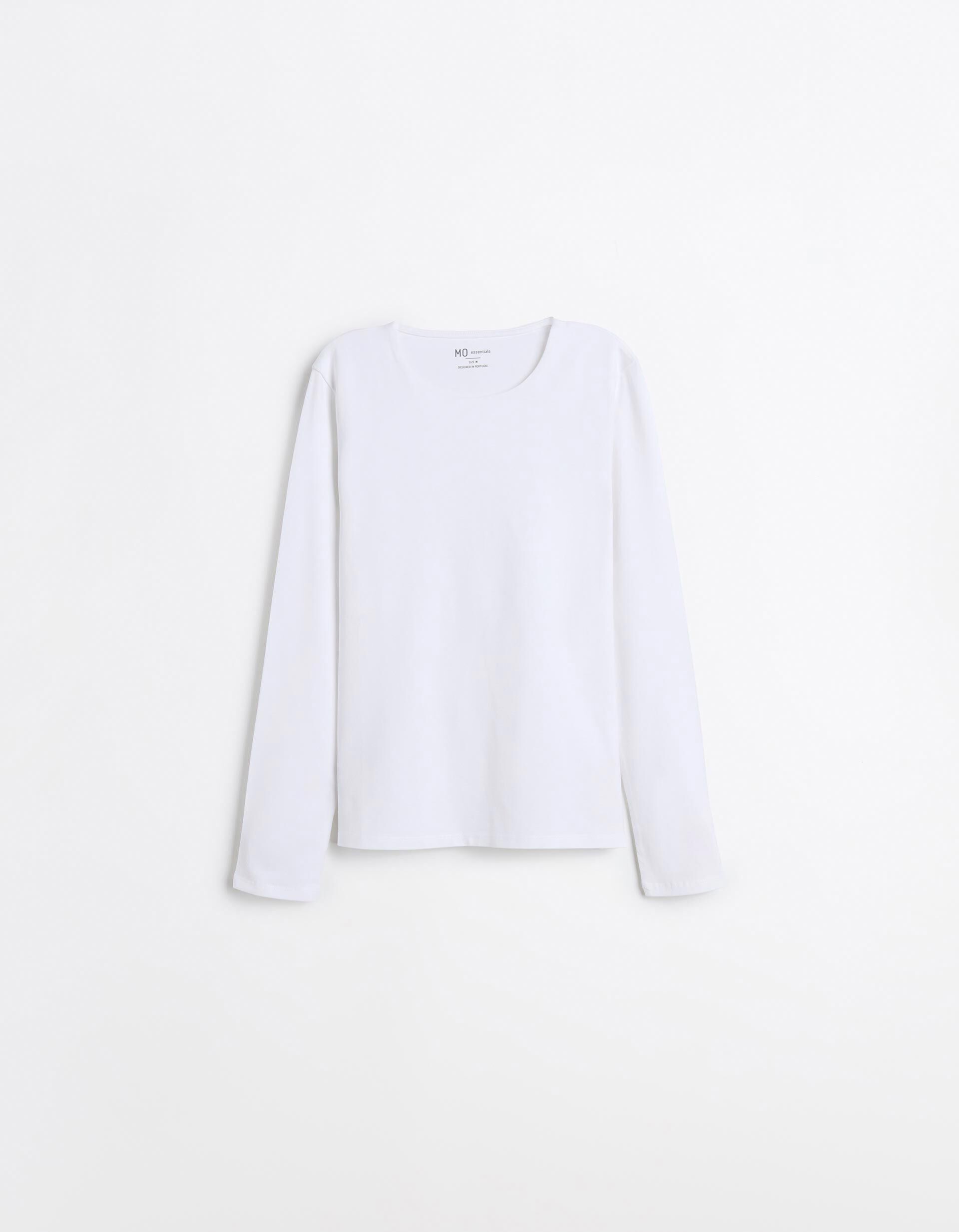 Comprar Online Camisola De Manga Comprida, Mulher, Branco