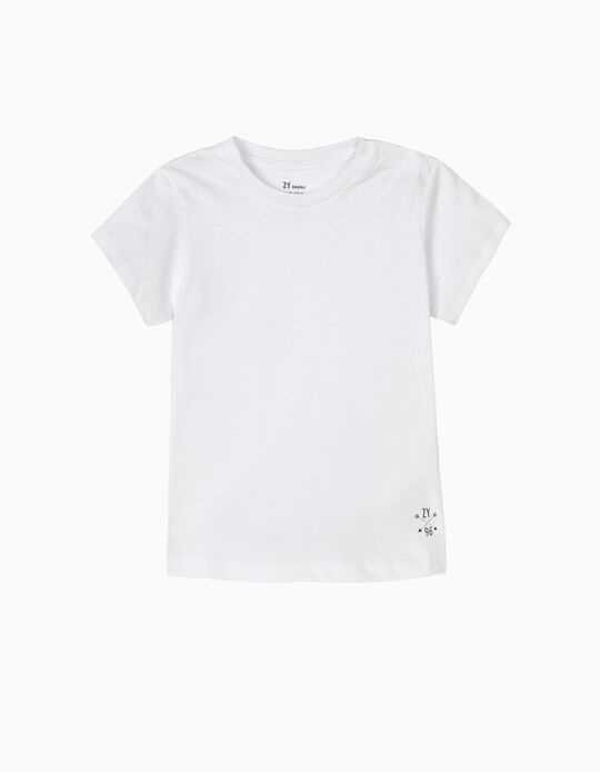 T-shirt B&aacute;sica Branca