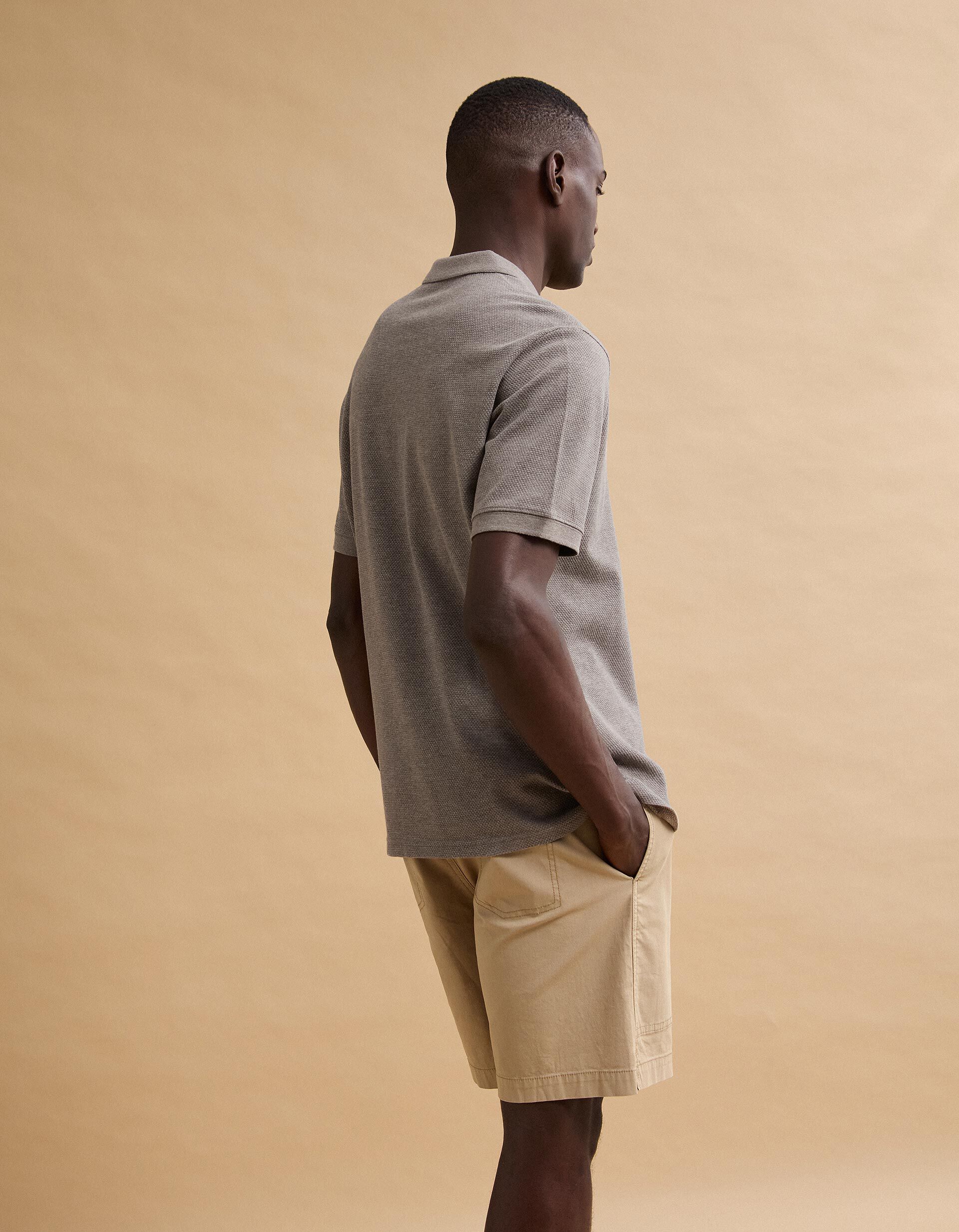 Comprar Online Polo Piquet, Homem, Castanho