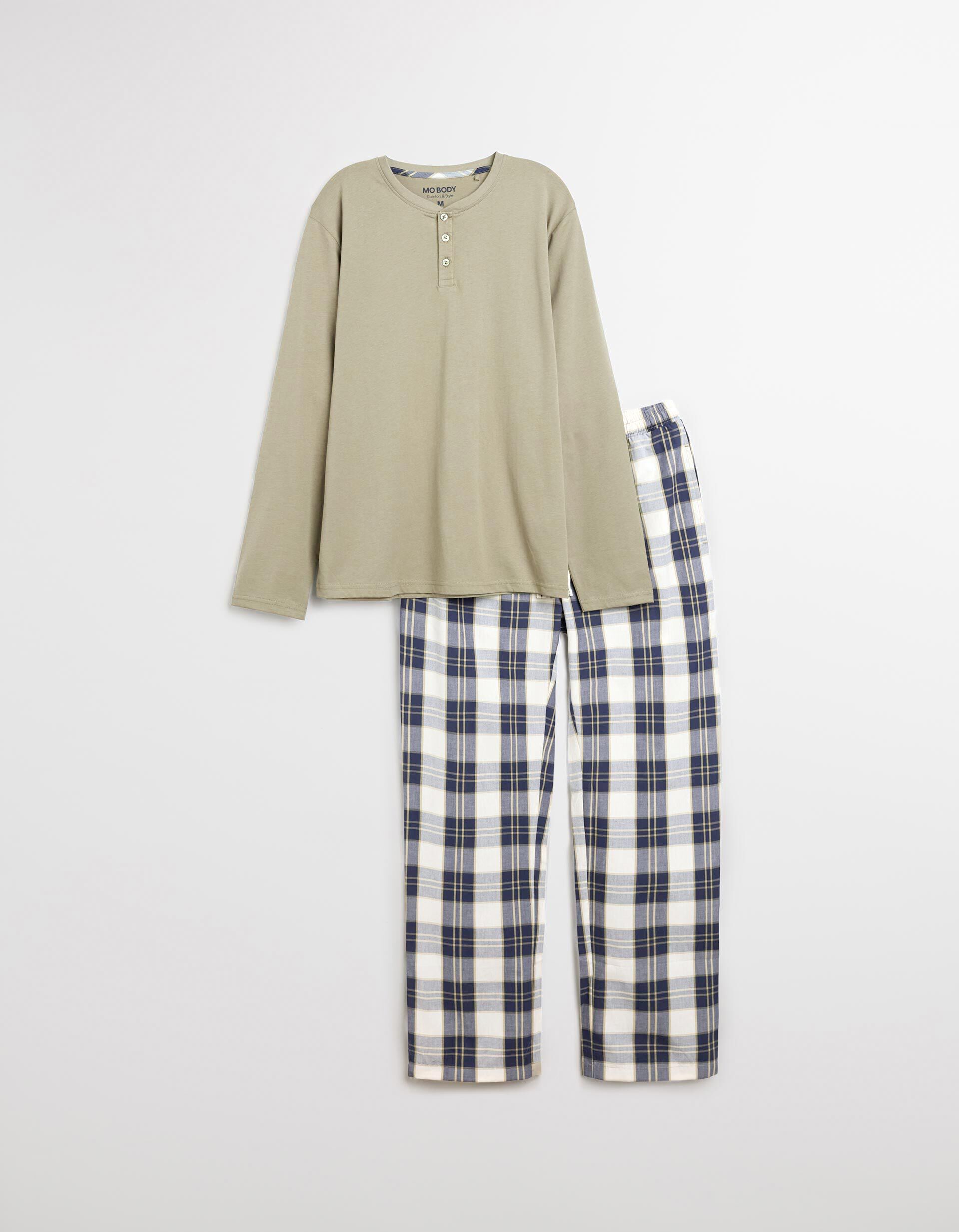 Comprar Online Pijama 'Popline', Homem, Verde Escuro