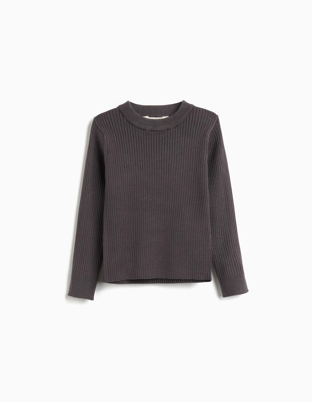 Camisola de Malha, Menina, Cinzento Escuro 