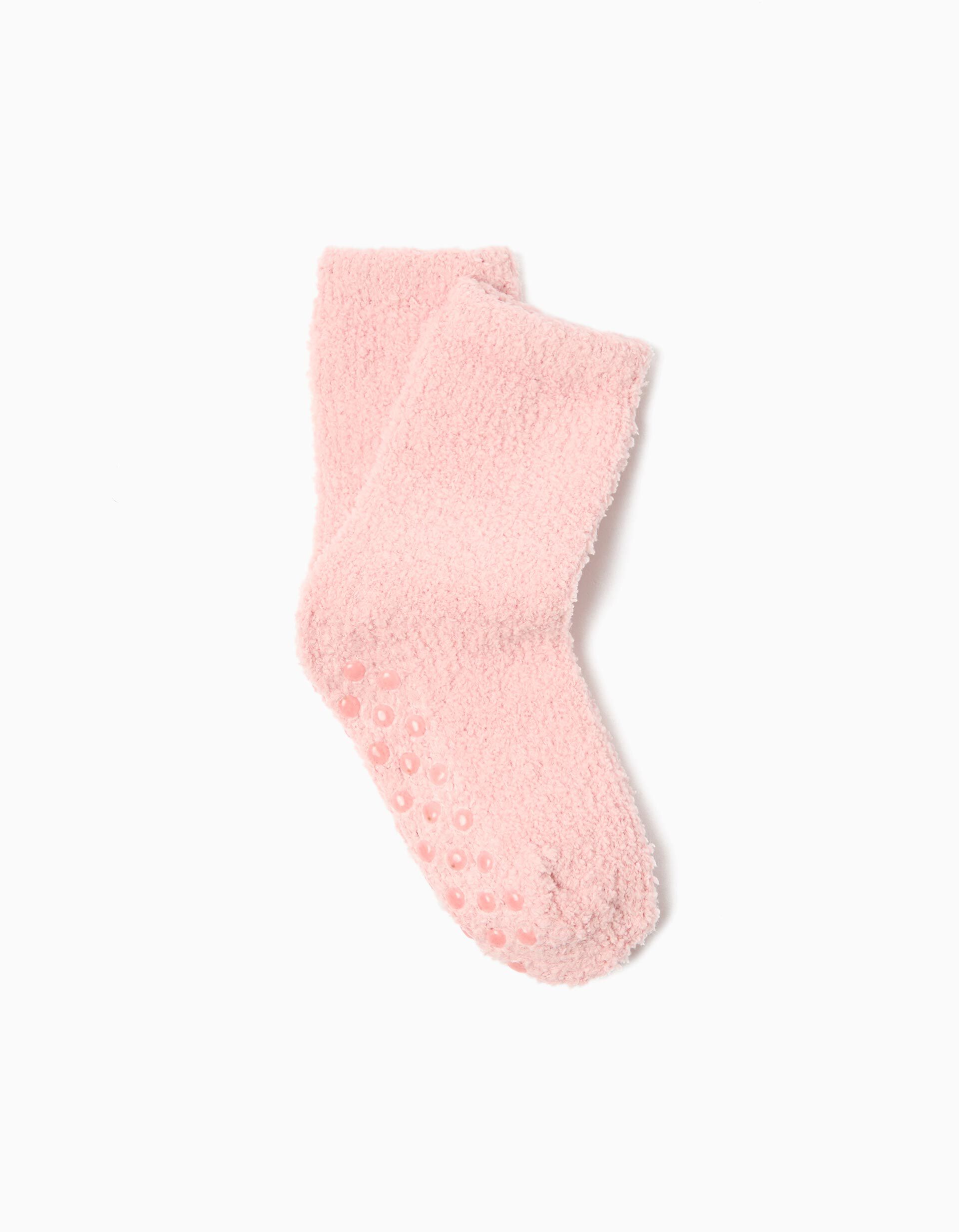 Comprar Online Meias Antiderrapantes, Menina, Rosa