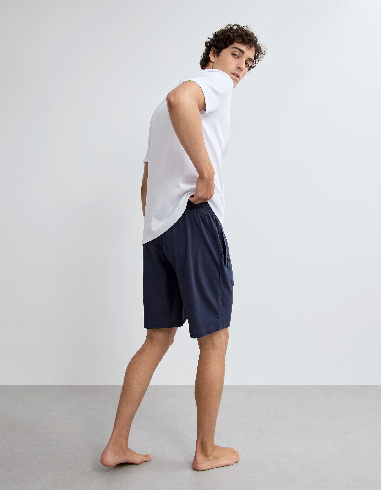 Comprar Online Cal&ccedil;&otilde;es de Pijama, Homem, Azul Escuro