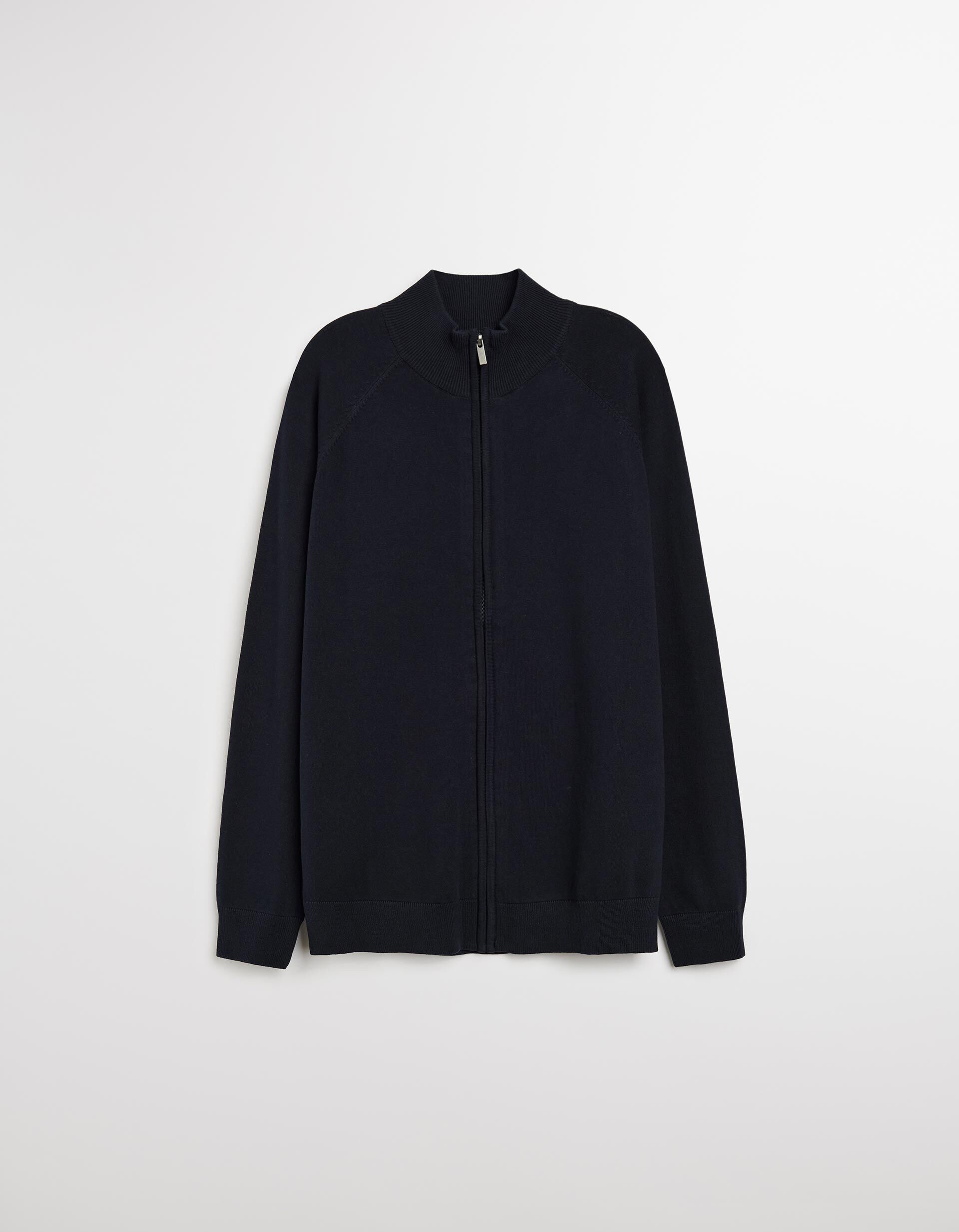 Comprar Online Casaco de Malha, Homem, Azul Escuro