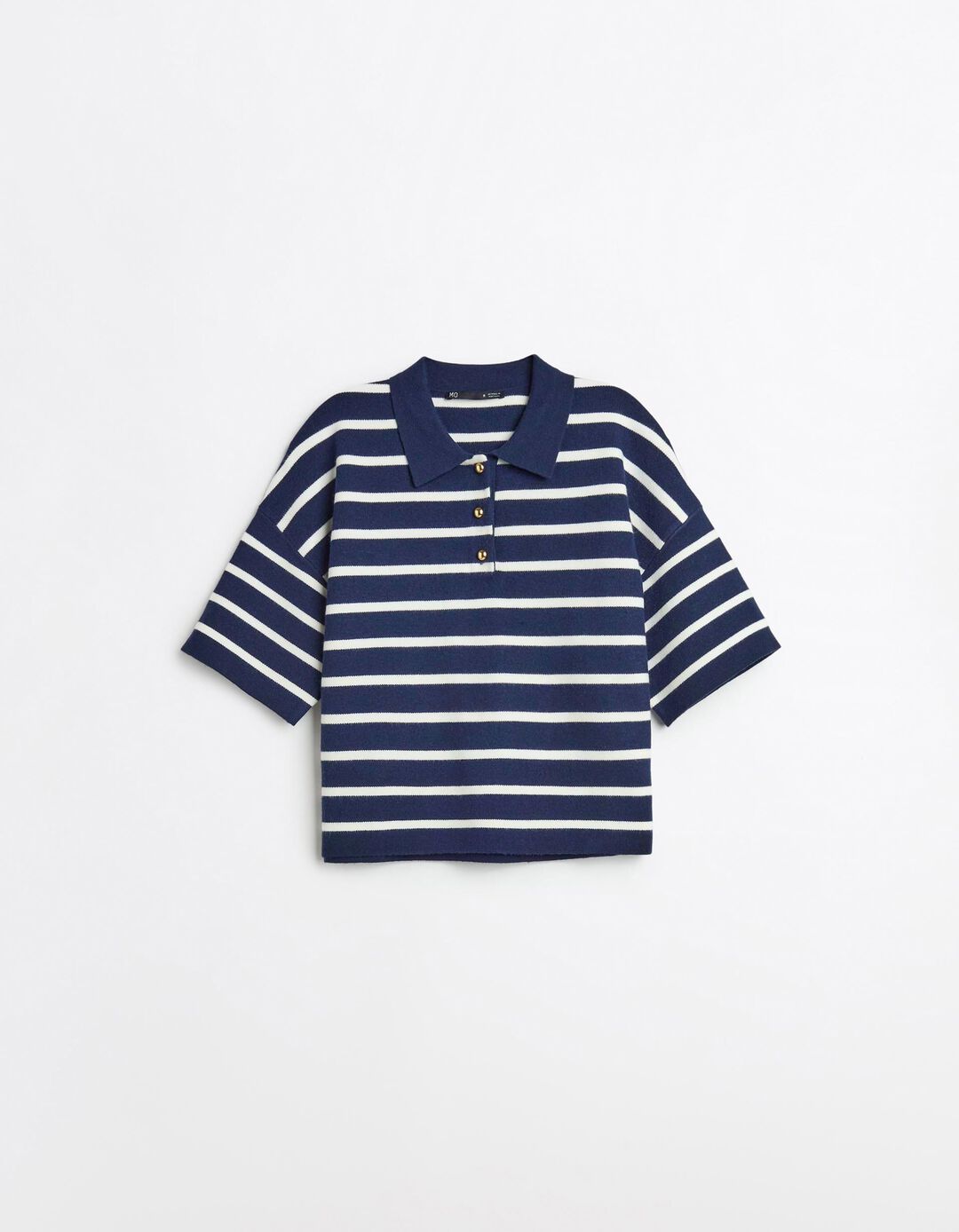 Polo de Malha, Mulher, Azul Escuro