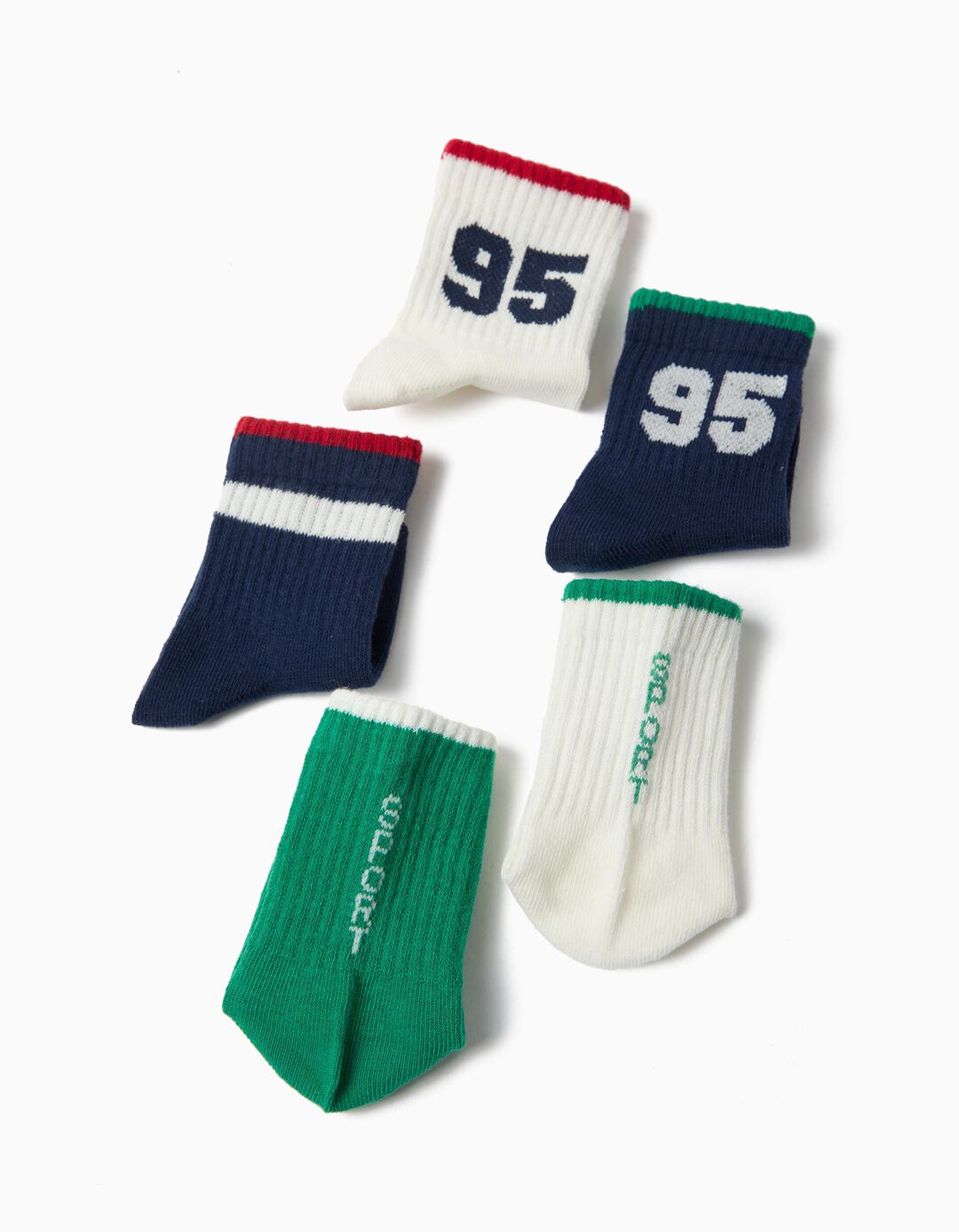 Pack 5 Pares De Meias, Menino, Multicolor