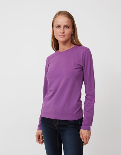 Long Sleeve T-shirt, Women, Purple