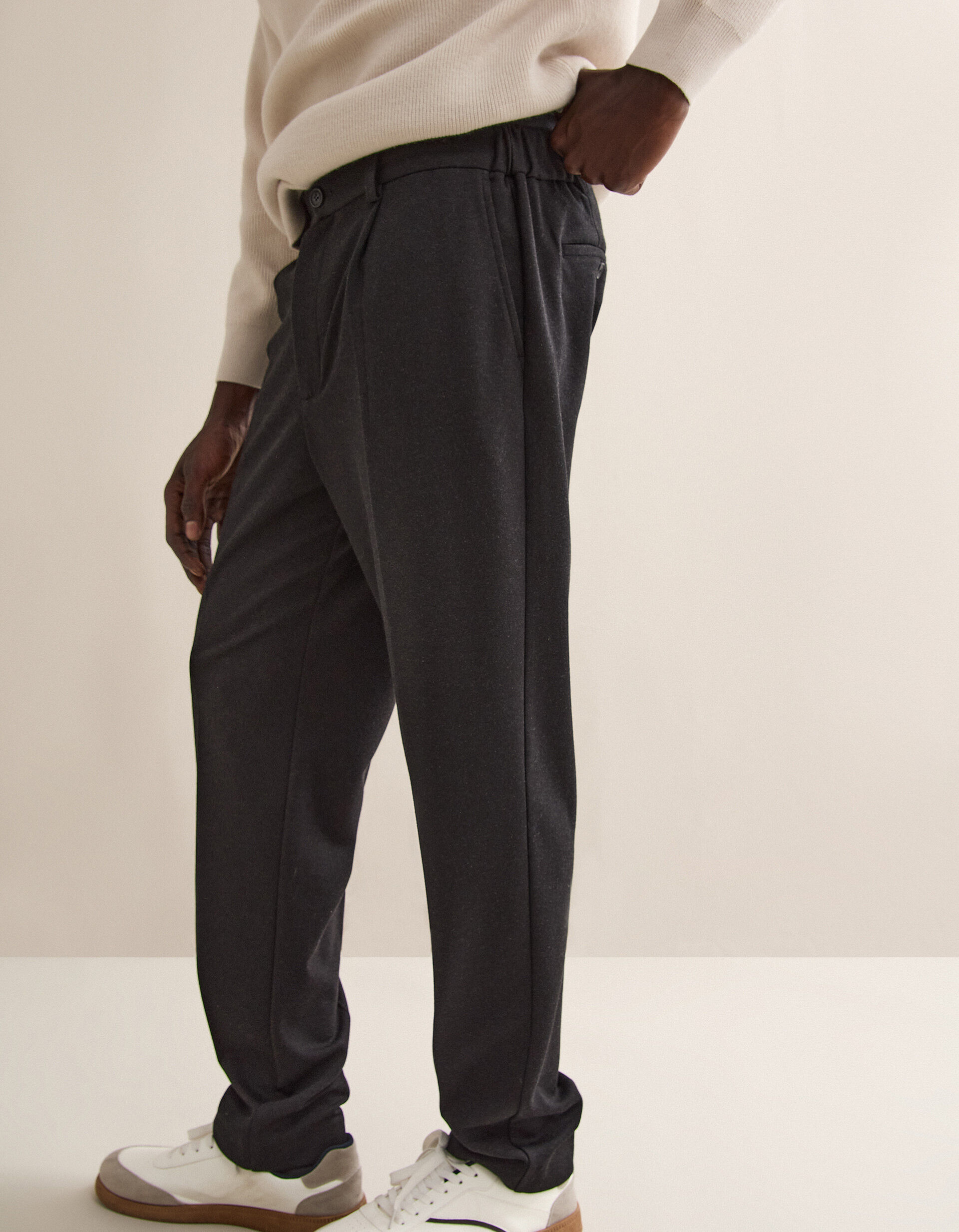 Comprar Online Cal&ccedil;as Jersey, Homem, Cinzento Escuro