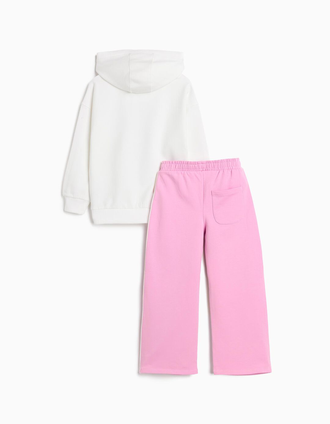 Conjunto de Jogging, Menina, Branco