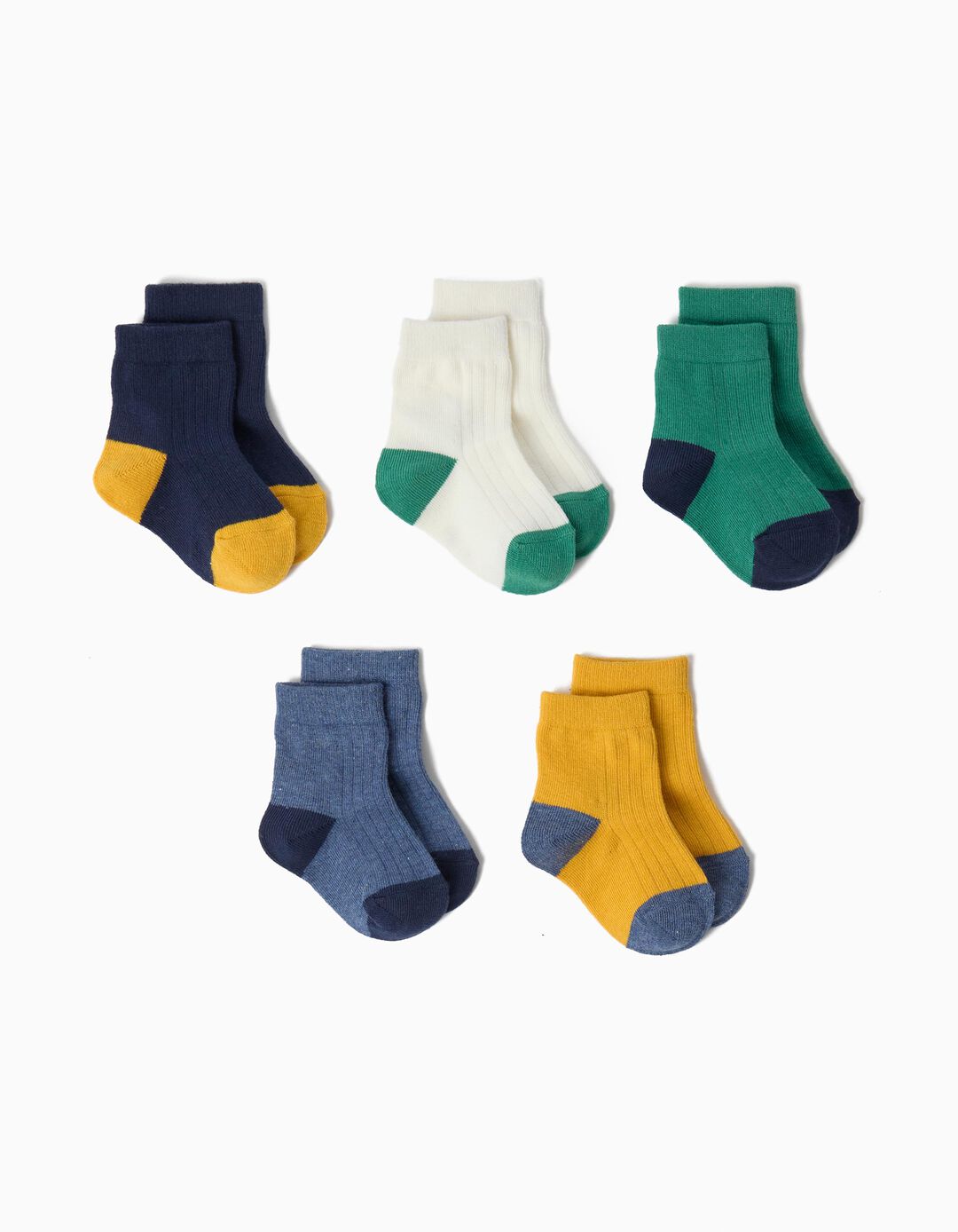 Pack 5 Pares De Meias, Menino, Multicolor