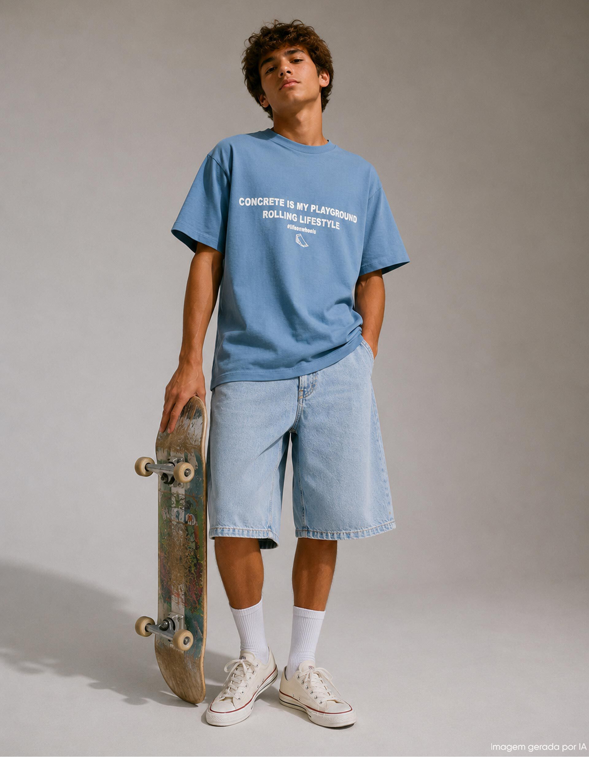 Comprar Online T-shirt Estampada, Menino, Azul