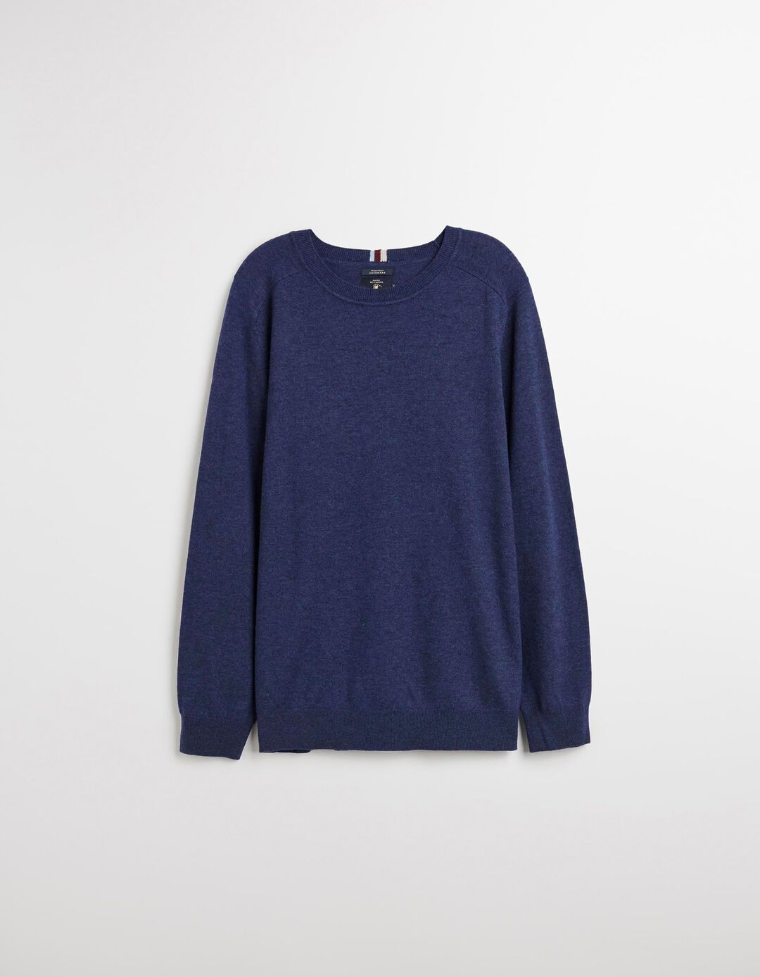 Camisola com Caxemira, Homem, Azul