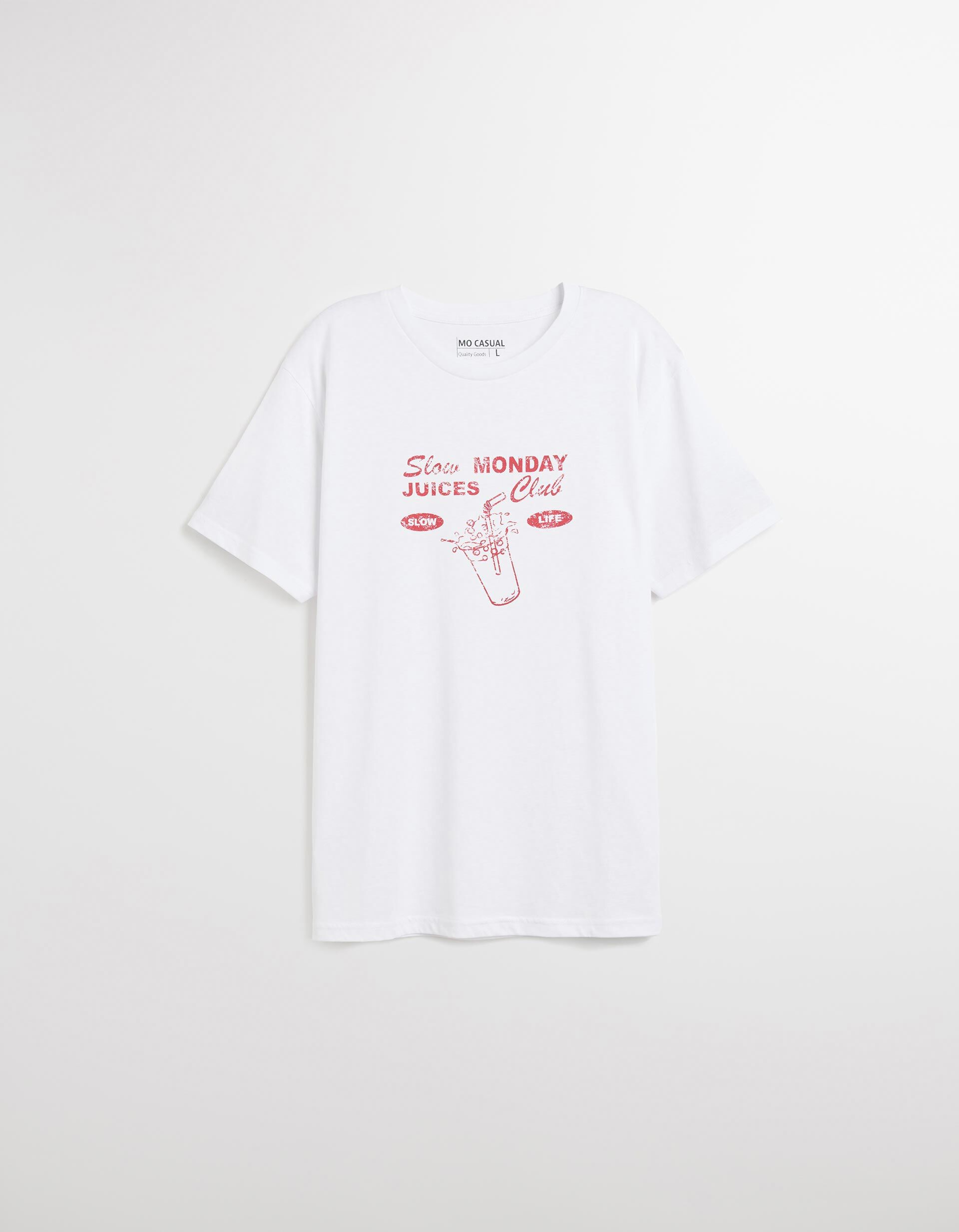 Comprar Online T-shirt Print, Homem, Branco
