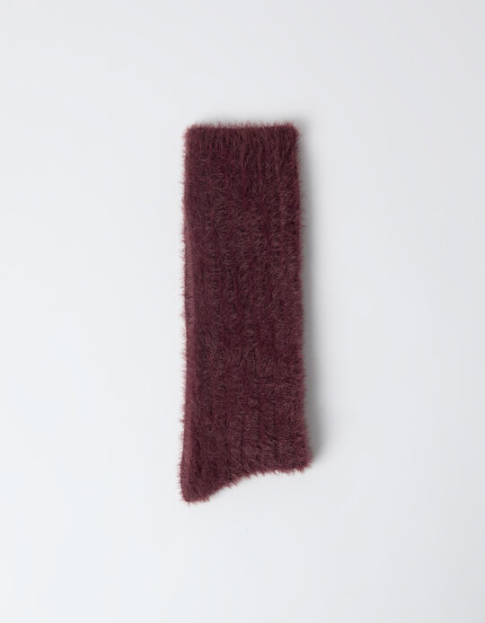 Comprar Online Meias, Mulher, Vermelho Escuro