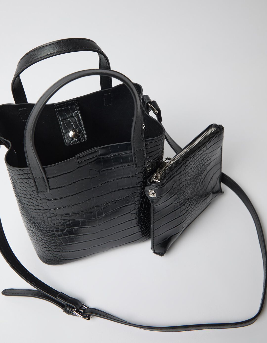 Mala Bucket Mini, Mulher, Preto