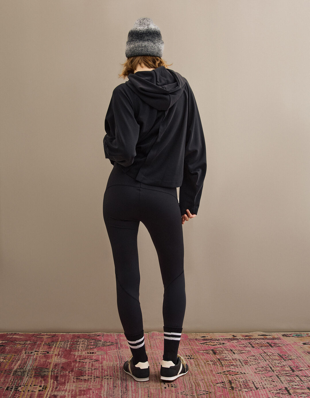 Leggings, Mulher, Preto