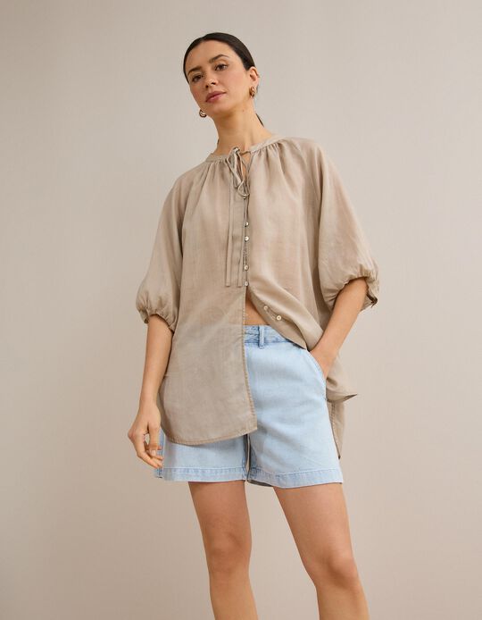 Comprar Online T&uacute;nica, Mulher, Bege Claro