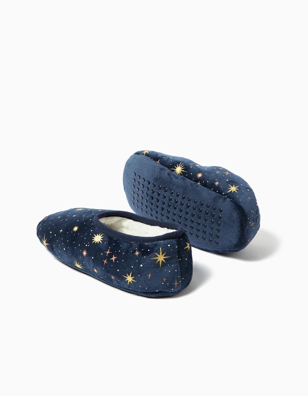 Pantufas, Menina, Azul