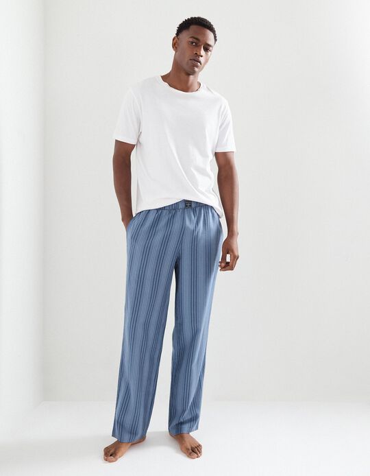 Comprar Online Calças de Pijama, Homem, Azul