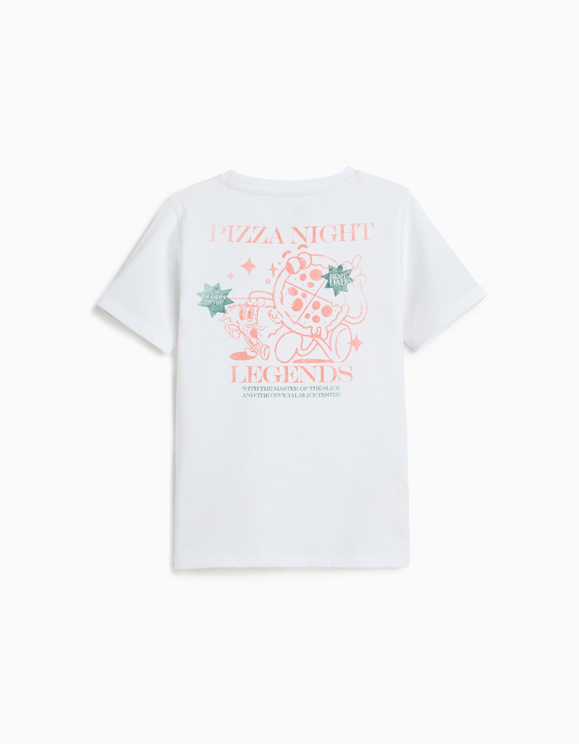 Comprar Online T-shirt Dia do Pai, Menino, Branco