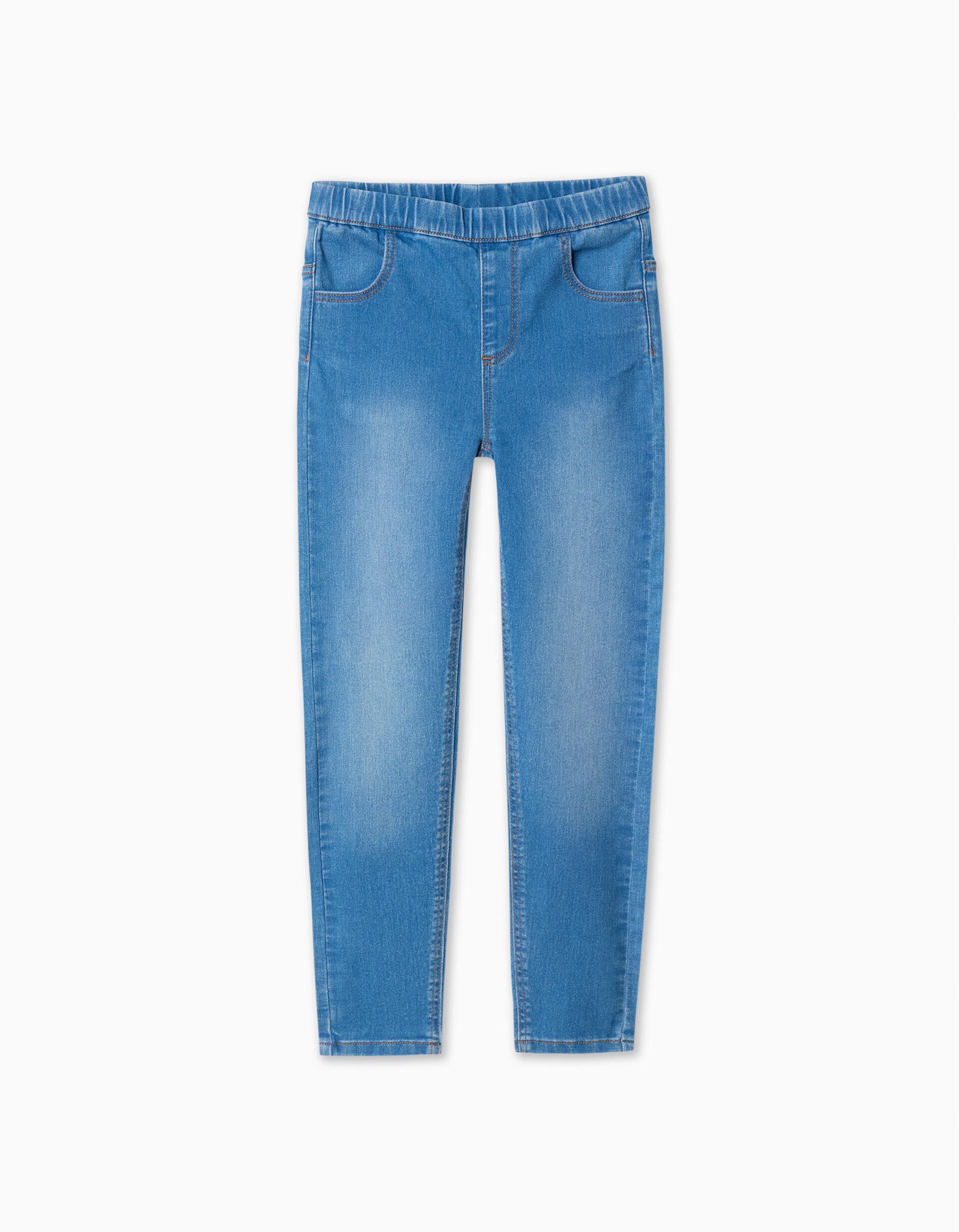 Jeggings de Ganga, Menina, Azul Claro