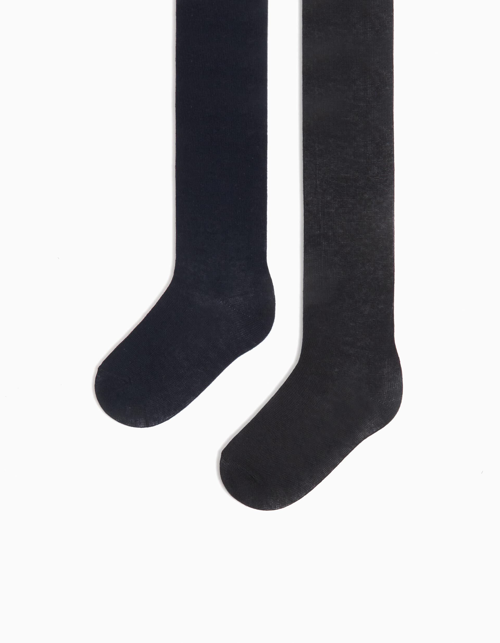 Comprar Online Pack 2 Pares de Collants, Menina, Multicor