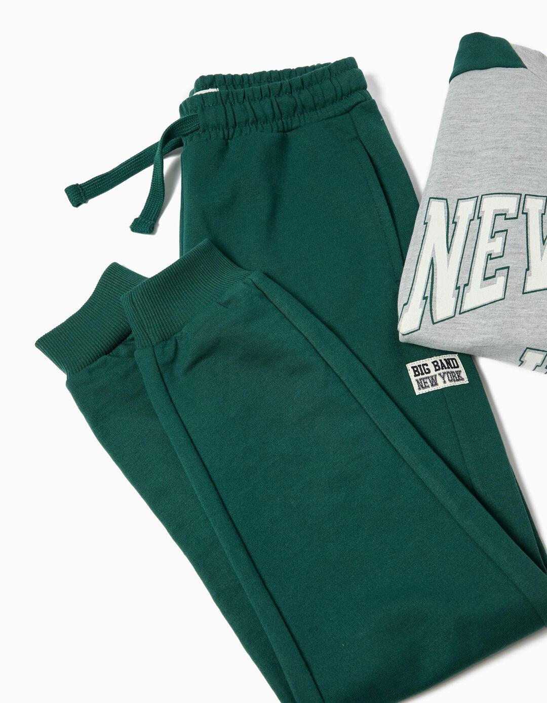 Conjunto de Jogging, Menino, Verde