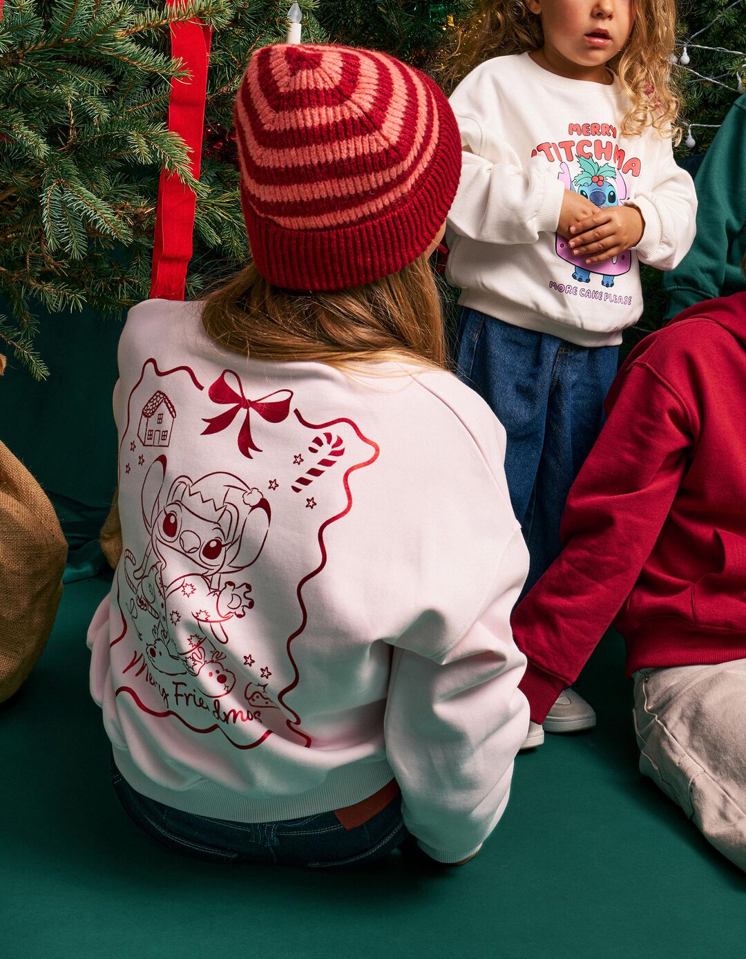 Sweatshirt Cardada 'Stitch' &copy;Disney, Menina, Rosa