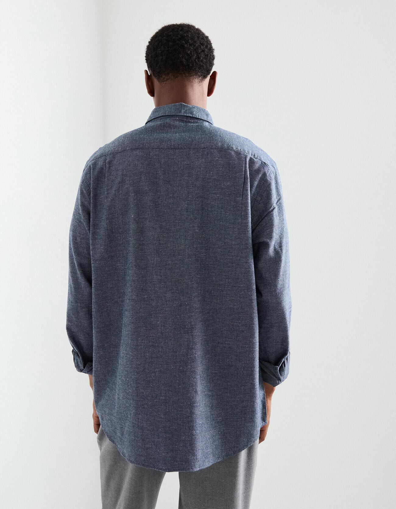 Comprar Online Camisa Flanela, Homem, Azul Escuro 