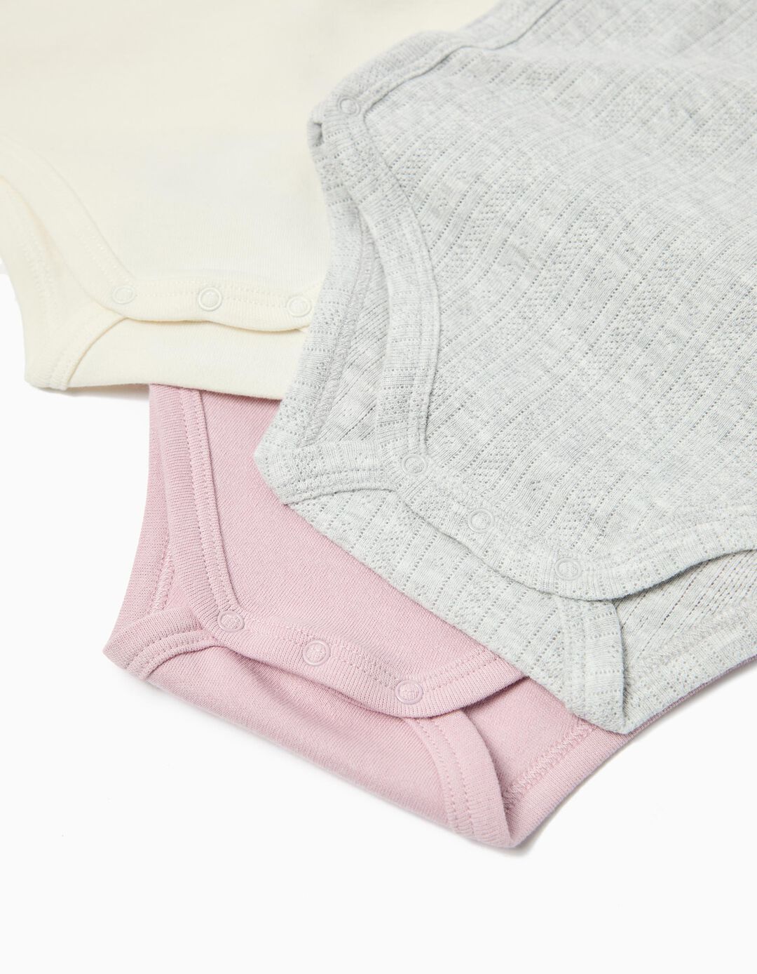 Pack 3 Bodies Quimono, Menina, Multicor