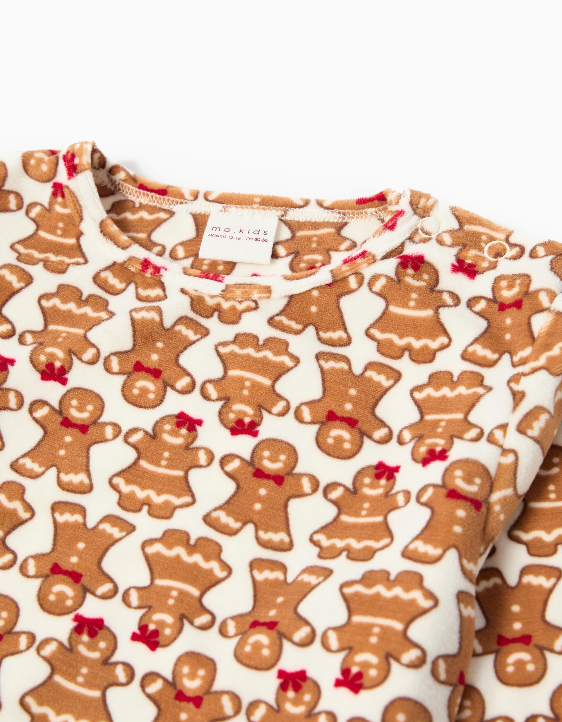 Comprar Online Pijama Veludo, Menina, Branco