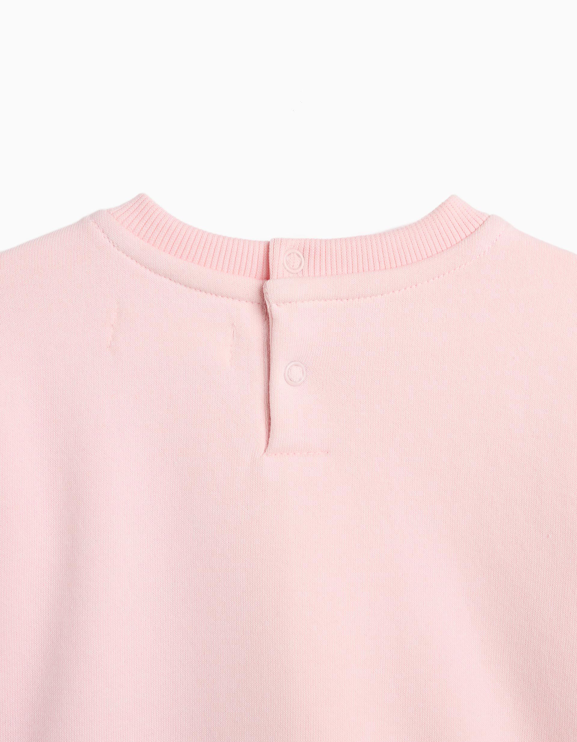 Comprar Online Sweatshirt De Felpa Estampada, Menina, Rosa Claro