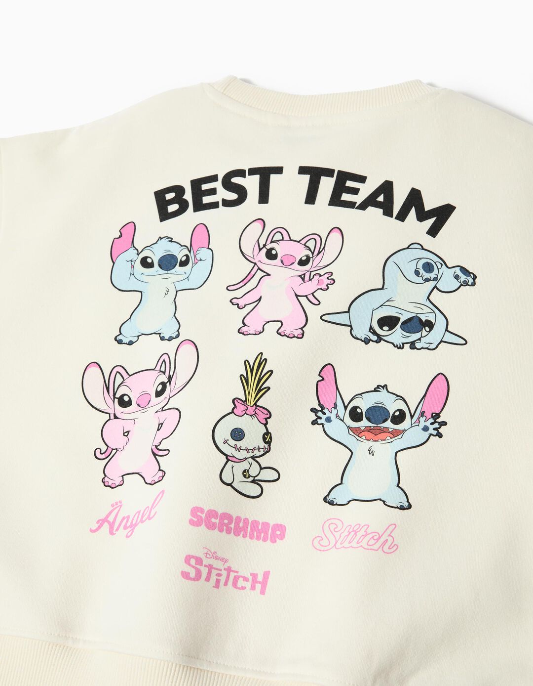 Sweatshirt 'Stitch' ©Disney, Menina, Branco
